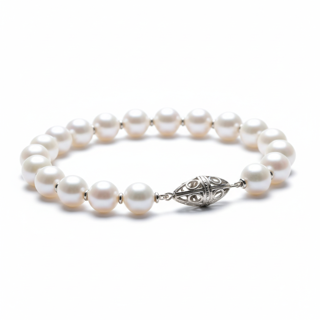 Elegant Pearl Bracelet